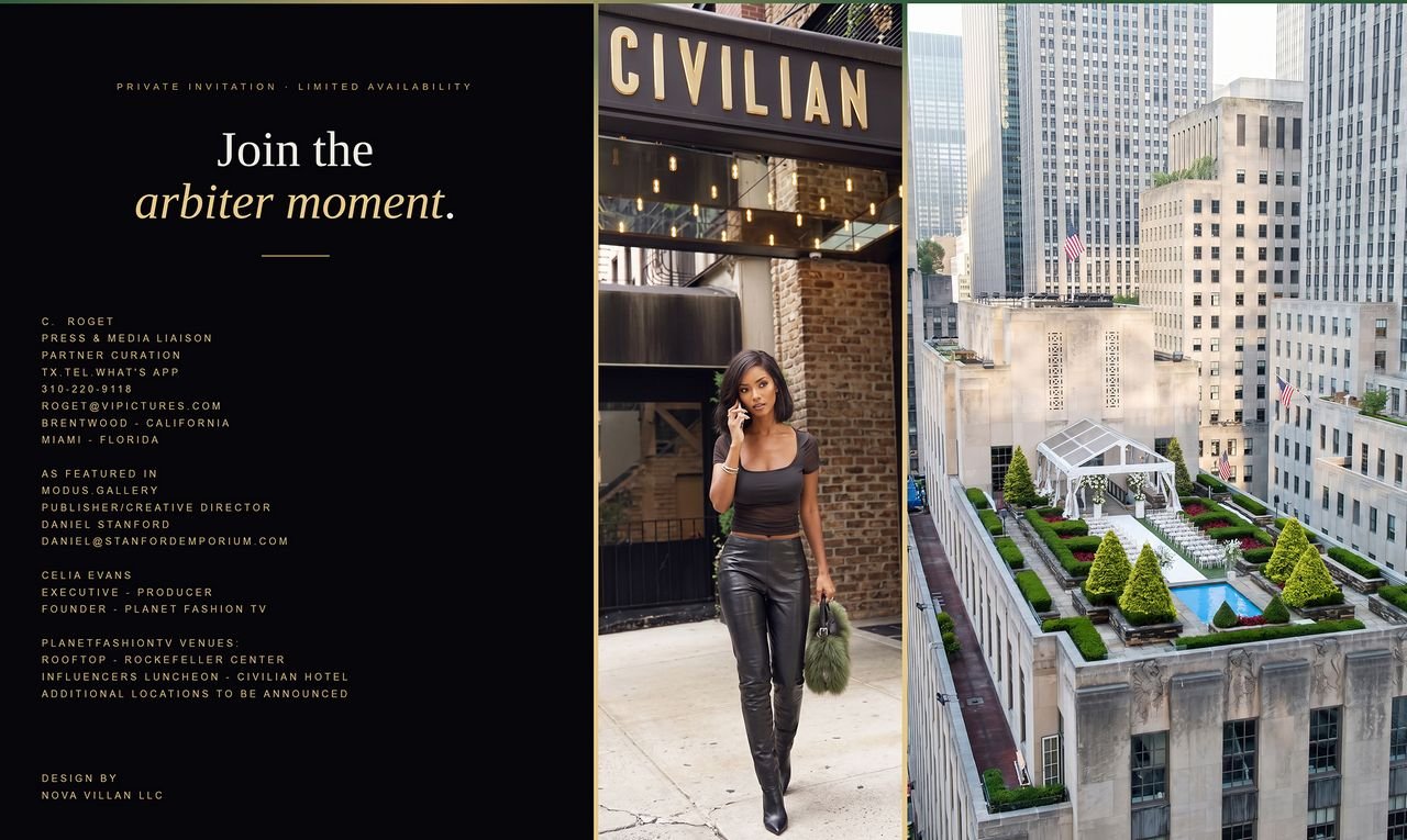 Planet Fashion TV × MODUS — NYFW Sept 2026